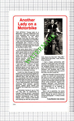 Trudy Blacker Trudy Jones   - 1986 Cutting