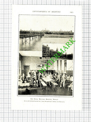 The Royal Military Hospital Netley  - c.1914 Book Print