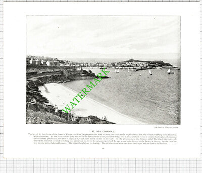 Northampton / St Ives Cornwall - c.1900 Book Print