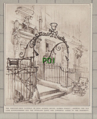 C1174) King Alfred House King Alfred Street Gateway - 1948 Clip