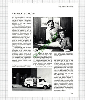 Brampton Canada Canber Electric Stohmann / J D Barnes Visser Rooth 1980s Article
