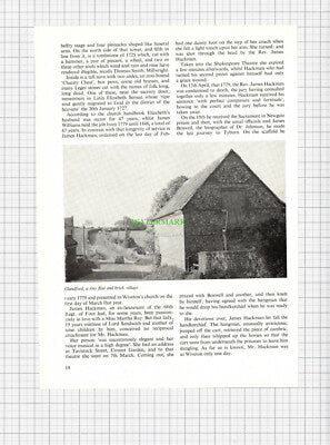 8861) Glandford Wiverton James Hackman Sir Alfred Jodrell - 1971 Article