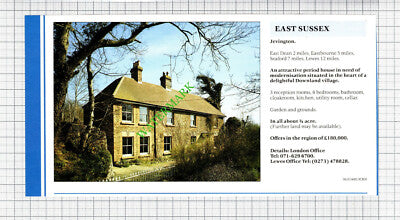 Sandwich Kent / Jevington East Sussex Sale Advert - 1991 Cutting