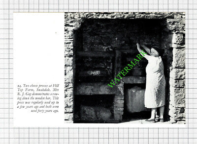 Mrs R J Guy Hill Top Farm Swaledale   - 1970's Cutting