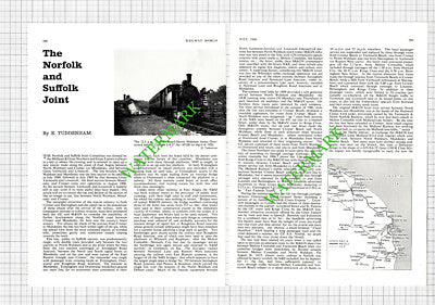 The Norfolk and Suffolk Joint Committee Midland Railway - 1966 Article