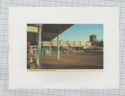 C1339) Queen's Square Crawley / Shopping Centre Towngate Leyland - Book Print