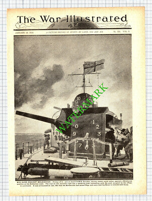 HMS Caradoc World War One - 1919 Cutting / Print