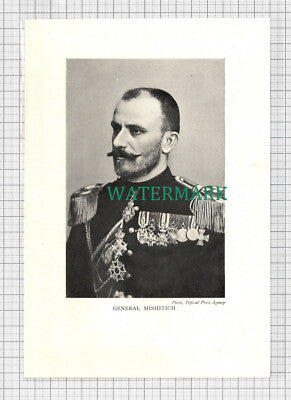 C3665) General Mishitich - c.1920s Clip