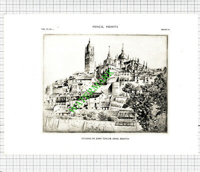 John Taylor Arms Segovia - 1925 Cutting