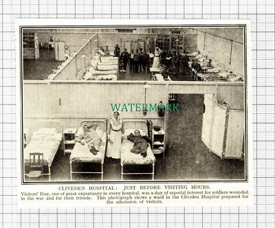 C5610) Cliveden Hospital World War One - c.1917 Clip