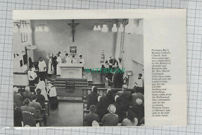 C1211) Roman Catholic Church Pevensey Bay Sussex Rev David Cashman - 1966 Clip