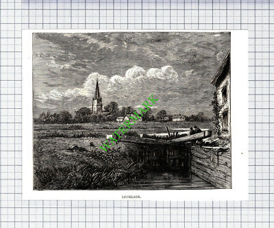 Lechlade - c.1895 Cutting