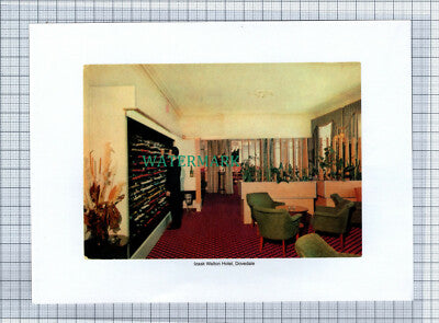 C4141) Ocean Hotel Sandown Isle of Wight Foyer / Izaak Walton Hotel Dovedale