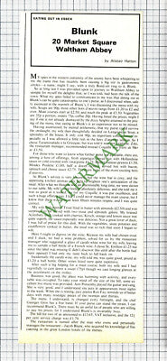 9530) Jacob Blunk Waltham Abbey - 1975 Cutting