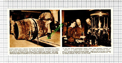 South Queensferry Edinburgh Whisky Warehouse Lord Rosebery - 1952 Cutting