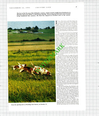 The Pevensey Marsh Beagles Ian Cunningham Peter Mellish - 1991 Article