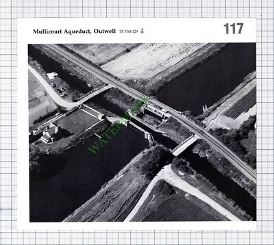 9921) Mullicourt Aqueduct Outwell Norfolk - 1980s Cutting / Print