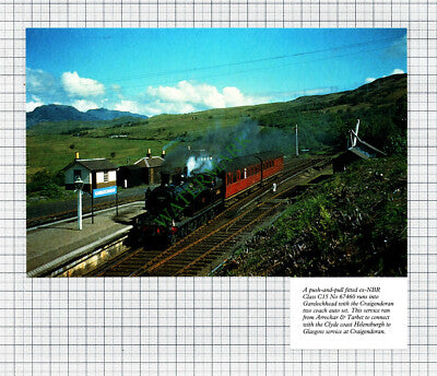 Garelochhead Railway Station NBR No 67460 Engine - Cutting