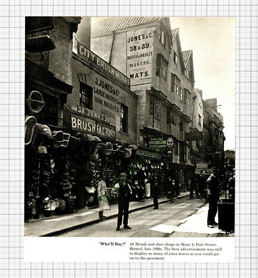 9049) Mary le Port Street Bristol  J Jones & Co Brush Works -  Cutting