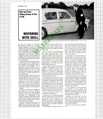9635) Hull Advanced Motorists Charles Bubbings  Caledonian Society Jacobsen 1967