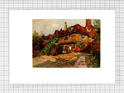 The Mermaid Inn Rye Sussex - c.1913 Small Print