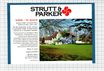Ipswich Suffolk /  Ditchling East Sussex House Advert - 1991 Cutting