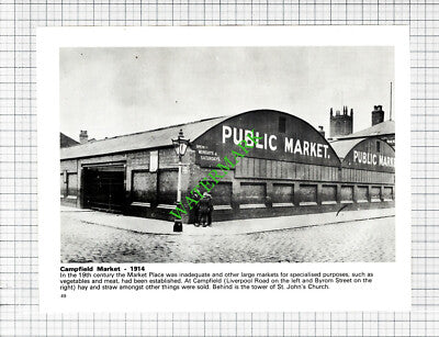 Manchester Campfield Market - 1970s Cutting