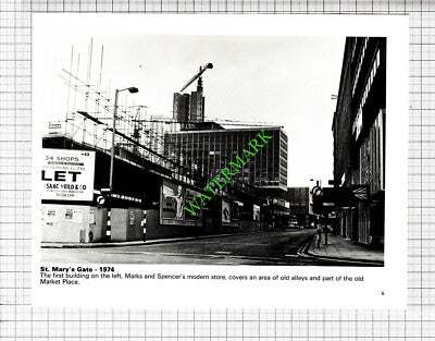 Manchester St Mary's Gate / St Ann's Square  E L Fleming - 1970s Cutting