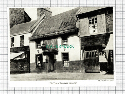 C5757) The Tam O Shanter Inn Ayr - c.1950s Cutting