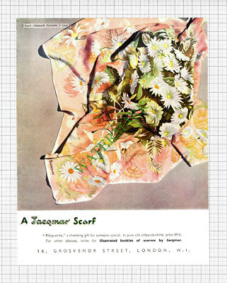 ADVERT - Jacqmar London - 1949 Paper CUTTING