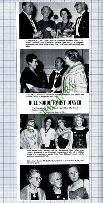 9617) Hull Soroptomist Club Nicholson Sylvia Gray Bedford - 1967 Cutting