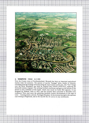 (8658) East Chevington Opencast Site / Morpeth Aerial View - 1980s Print Cutting