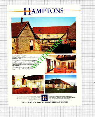 Privett Hampshire / Wroughton Wiltshire Haslemere Surrey Advert -1991 Cutting