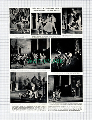 X887) Bonne Bouche Ballet Sadler's Wells Company Covent Garden Clayden - 1952