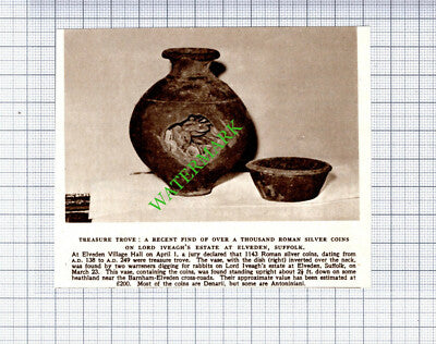 Lord Iveagh Estate Eleveden Suffolk Treasure - 1953 Small Cutting