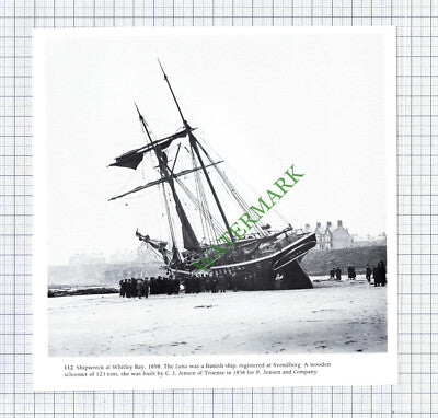 Whitley Bay Shipwreck The Luna Ship  -  Cutting