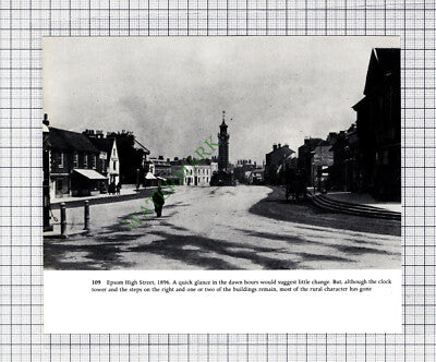C7635) Epsom High Street Surrey  - Cutting