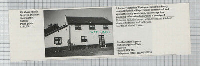 C7729) Wickham Skeith / Weybridge Surrey - 1989 House Advert