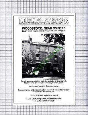 C3744) Woodstock Oxford - 1981 Cutting