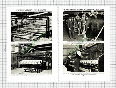 Messrs Courtaulds Rayon Factory - c.1940s Picture Article