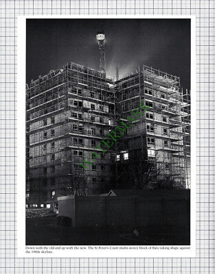 9307) Lowestoft St Peter's Court Flats / South Pier Pavilion  - Cutting