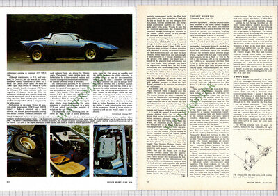 8811) The Lancia Stratos V6 - 1976 Article