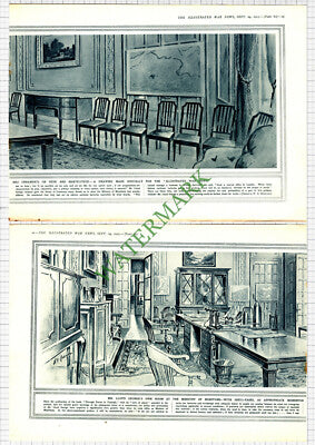 9984) Mr Lloyd George Ministry Of Munitions  World War One - 1915 2-Part Cutting