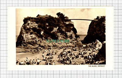C5577) The Island Newquay Cornwall - Small 1930s Cutting