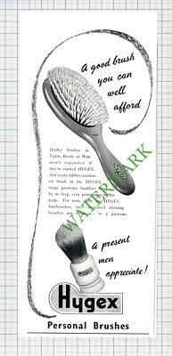 9892) Hygex Brush Advert - 1948 Cutting