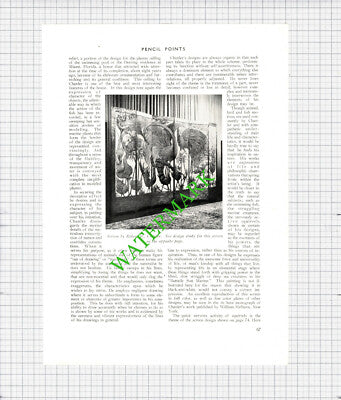 The Art Of Robert W Chanler Artist  - 1925 Article