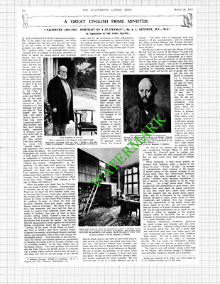 Lord Salisbury - 1953 Cutting