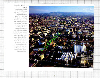 Guinness Brewery Dublin Ireland  - c.1990s Cutting / Print