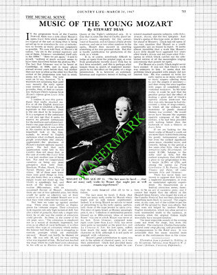 Young Mozart  - 1967 Article