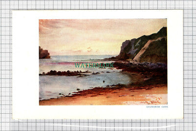 C5100) Lulworth Cove Dorset - SMALL Print c.1948